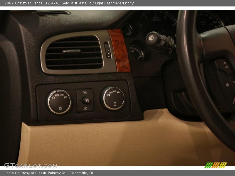 Gold Mist Metallic / Light Cashmere/Ebony 2007 Chevrolet Tahoe LTZ 4x4