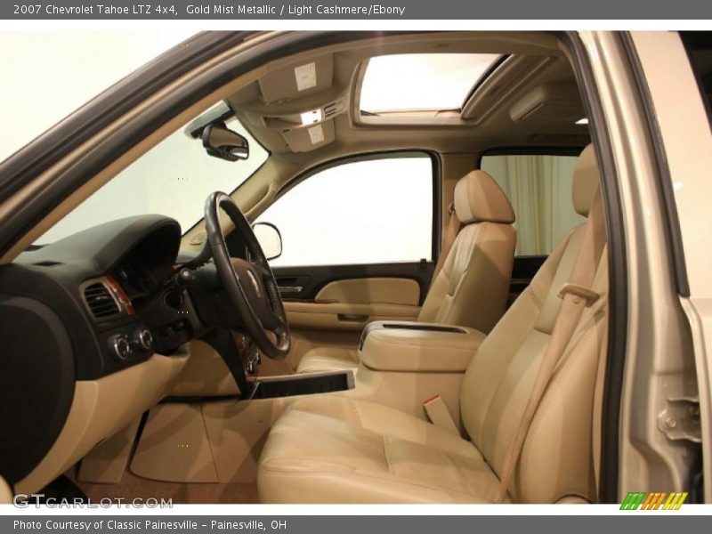 Gold Mist Metallic / Light Cashmere/Ebony 2007 Chevrolet Tahoe LTZ 4x4