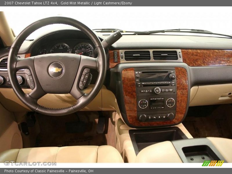 Gold Mist Metallic / Light Cashmere/Ebony 2007 Chevrolet Tahoe LTZ 4x4