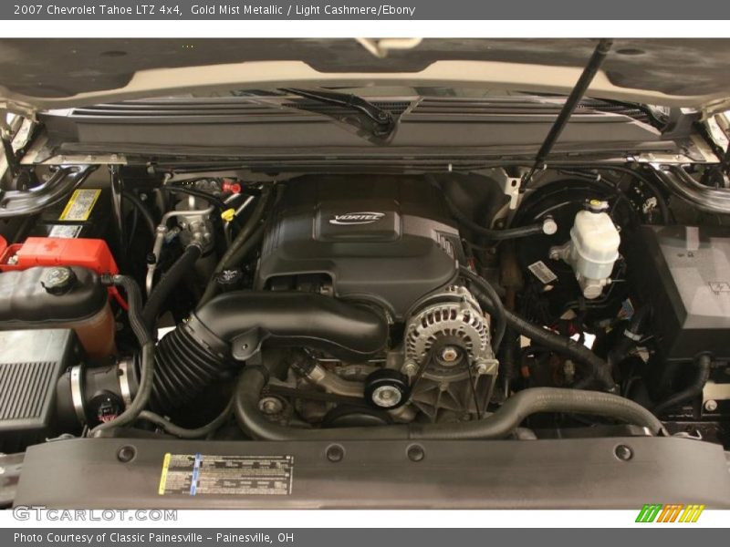 Gold Mist Metallic / Light Cashmere/Ebony 2007 Chevrolet Tahoe LTZ 4x4
