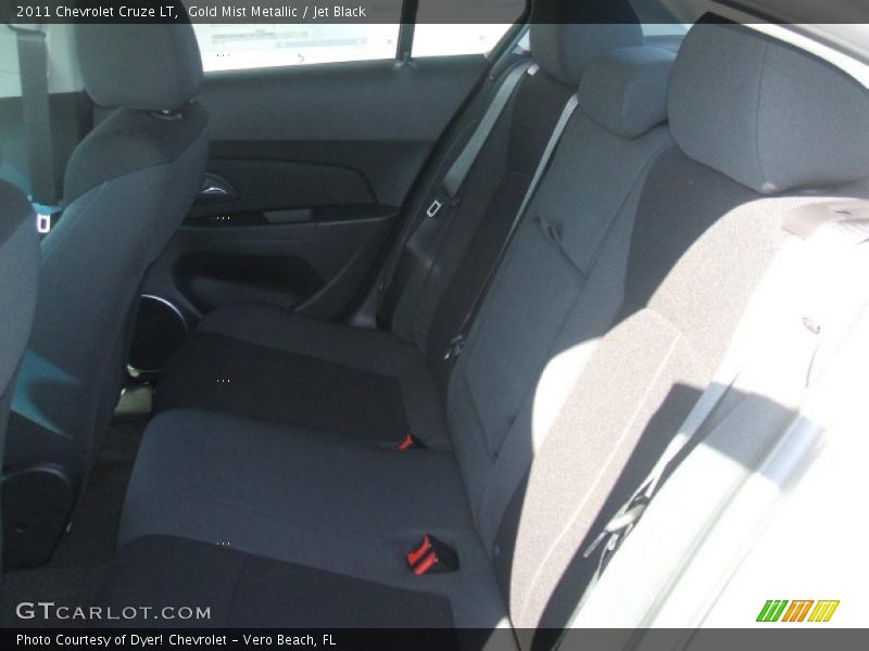 Gold Mist Metallic / Jet Black 2011 Chevrolet Cruze LT