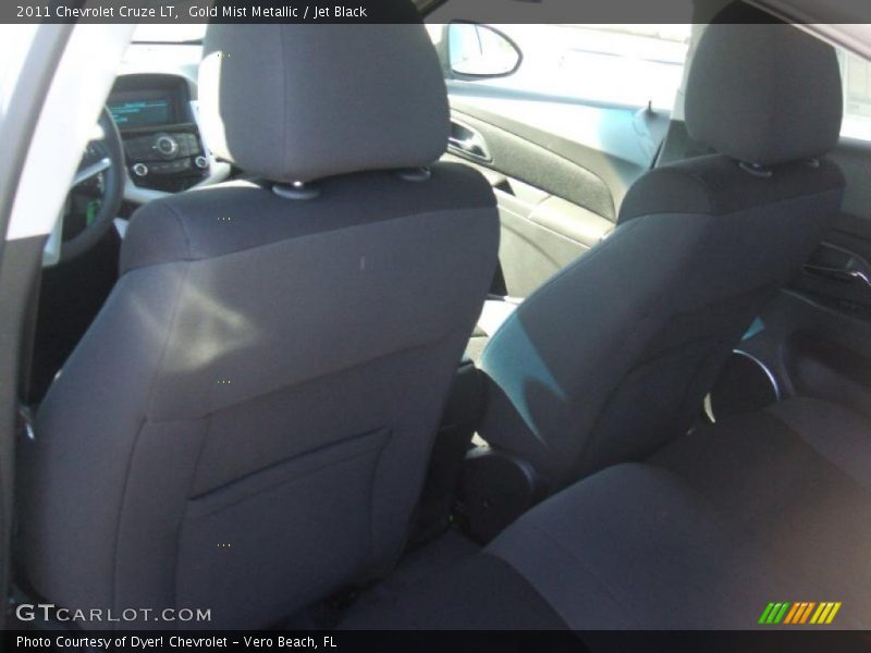 Gold Mist Metallic / Jet Black 2011 Chevrolet Cruze LT