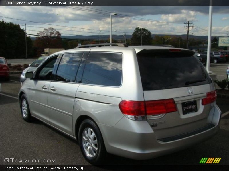 Silver Pearl Metallic / Gray 2008 Honda Odyssey EX