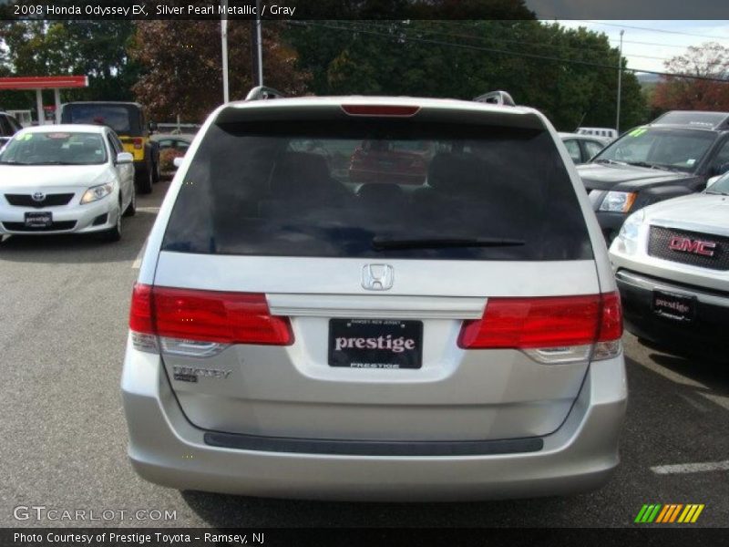 Silver Pearl Metallic / Gray 2008 Honda Odyssey EX