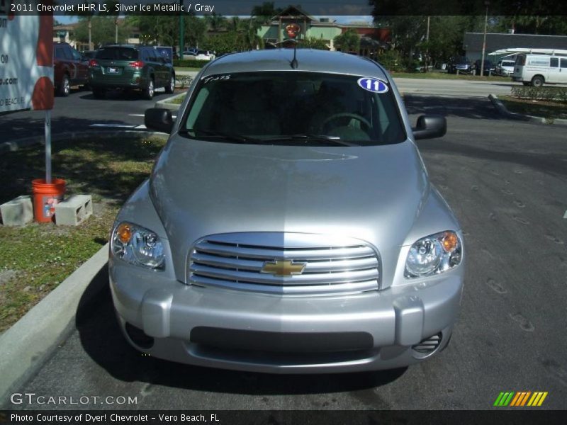 Silver Ice Metallic / Gray 2011 Chevrolet HHR LS