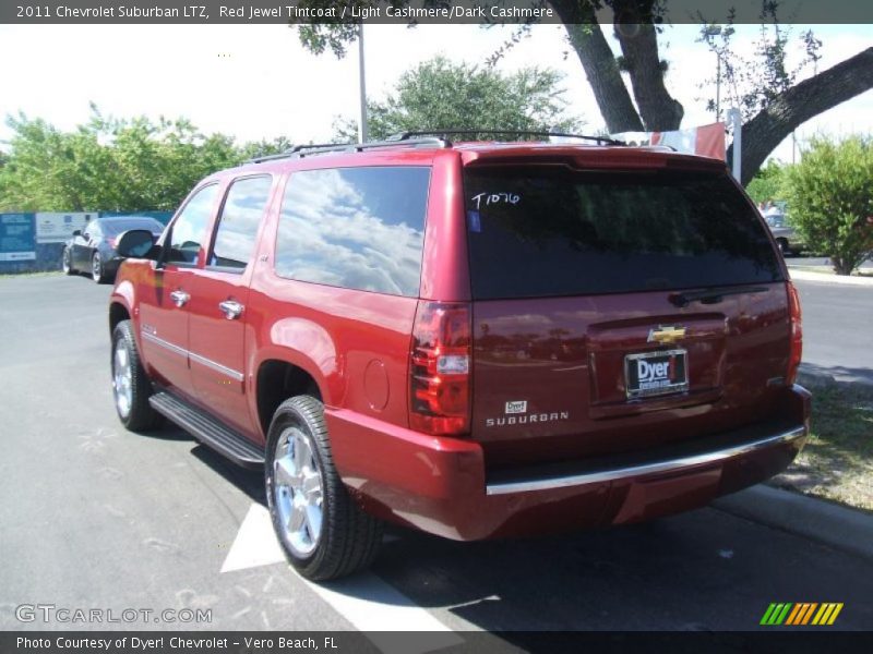 Red Jewel Tintcoat / Light Cashmere/Dark Cashmere 2011 Chevrolet Suburban LTZ