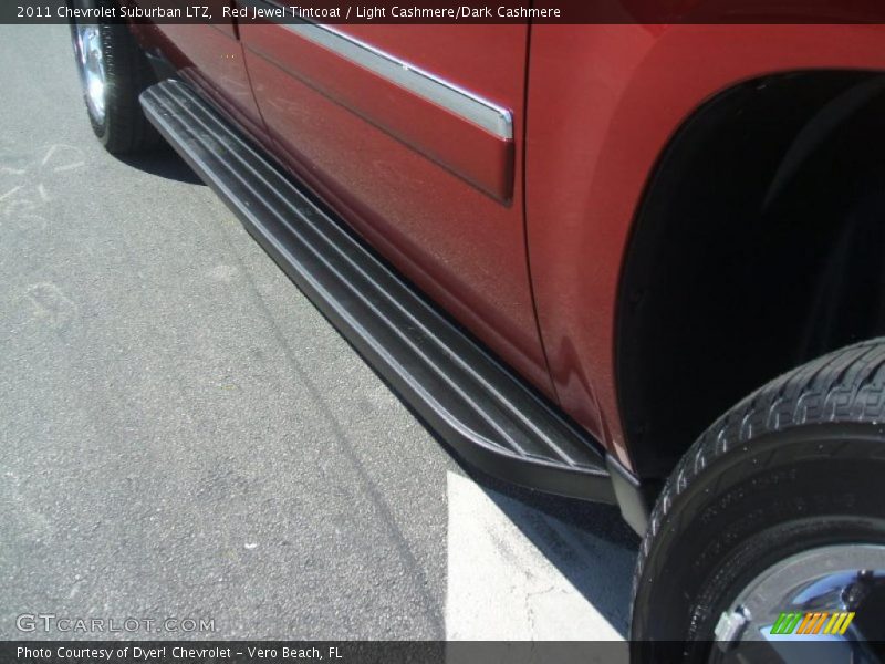 Red Jewel Tintcoat / Light Cashmere/Dark Cashmere 2011 Chevrolet Suburban LTZ