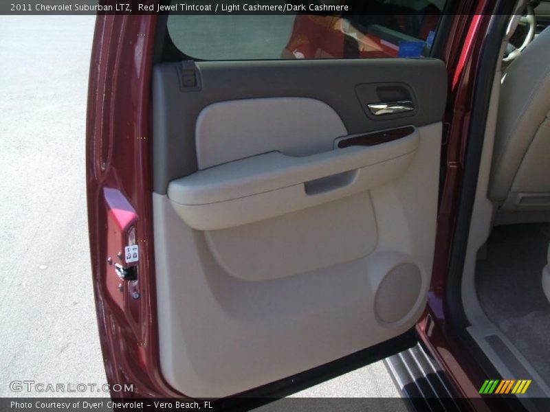 Red Jewel Tintcoat / Light Cashmere/Dark Cashmere 2011 Chevrolet Suburban LTZ