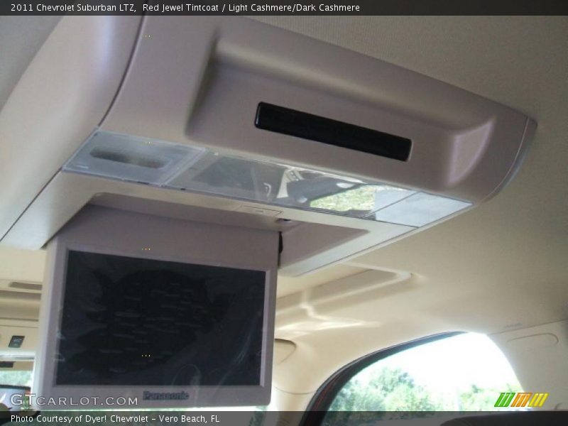 Red Jewel Tintcoat / Light Cashmere/Dark Cashmere 2011 Chevrolet Suburban LTZ