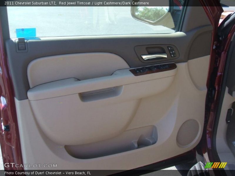 Red Jewel Tintcoat / Light Cashmere/Dark Cashmere 2011 Chevrolet Suburban LTZ