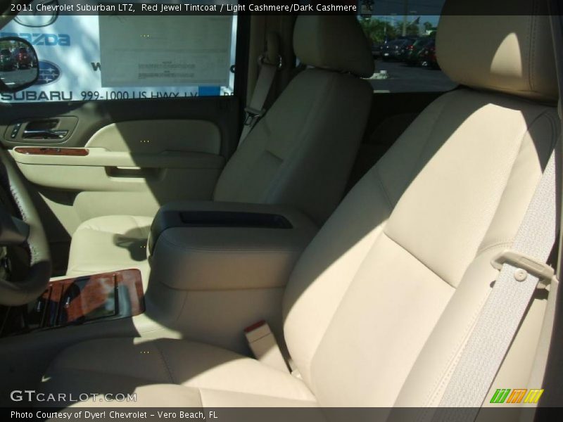Red Jewel Tintcoat / Light Cashmere/Dark Cashmere 2011 Chevrolet Suburban LTZ