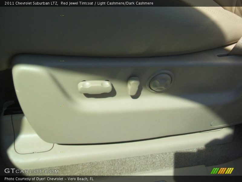 Red Jewel Tintcoat / Light Cashmere/Dark Cashmere 2011 Chevrolet Suburban LTZ