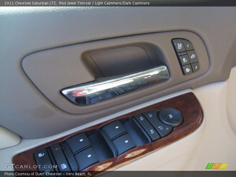Red Jewel Tintcoat / Light Cashmere/Dark Cashmere 2011 Chevrolet Suburban LTZ