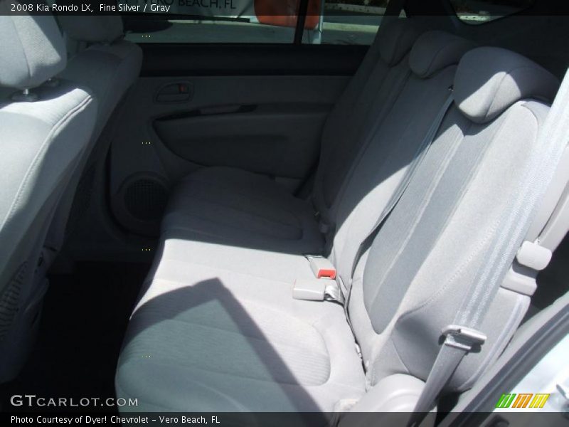 Fine Silver / Gray 2008 Kia Rondo LX