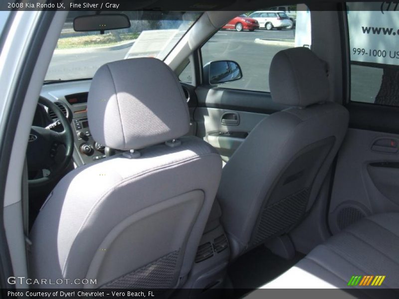 Fine Silver / Gray 2008 Kia Rondo LX