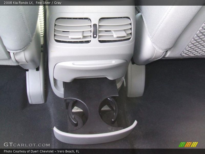 Fine Silver / Gray 2008 Kia Rondo LX