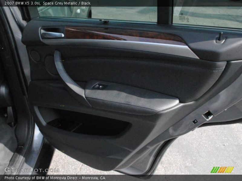 Space Grey Metallic / Black 2007 BMW X5 3.0si