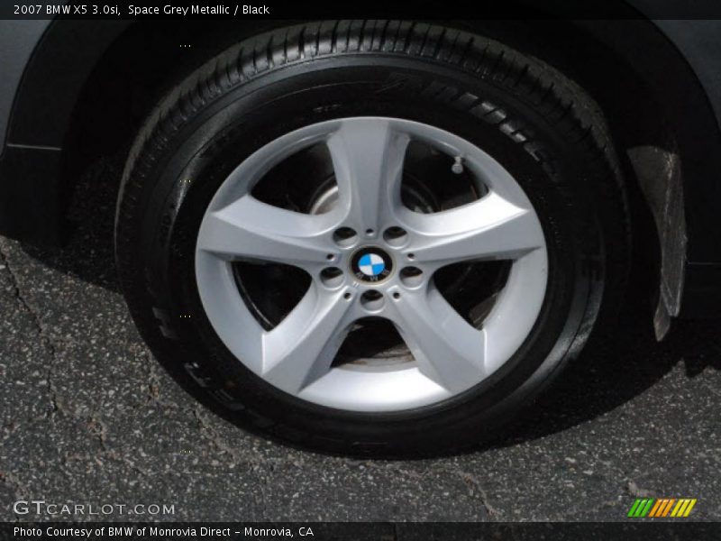 Space Grey Metallic / Black 2007 BMW X5 3.0si