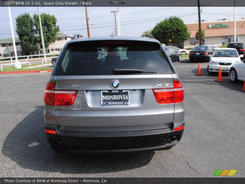 Space Grey Metallic / Black 2007 BMW X5 3.0si