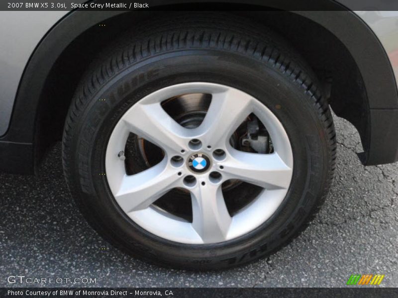 Space Grey Metallic / Black 2007 BMW X5 3.0si