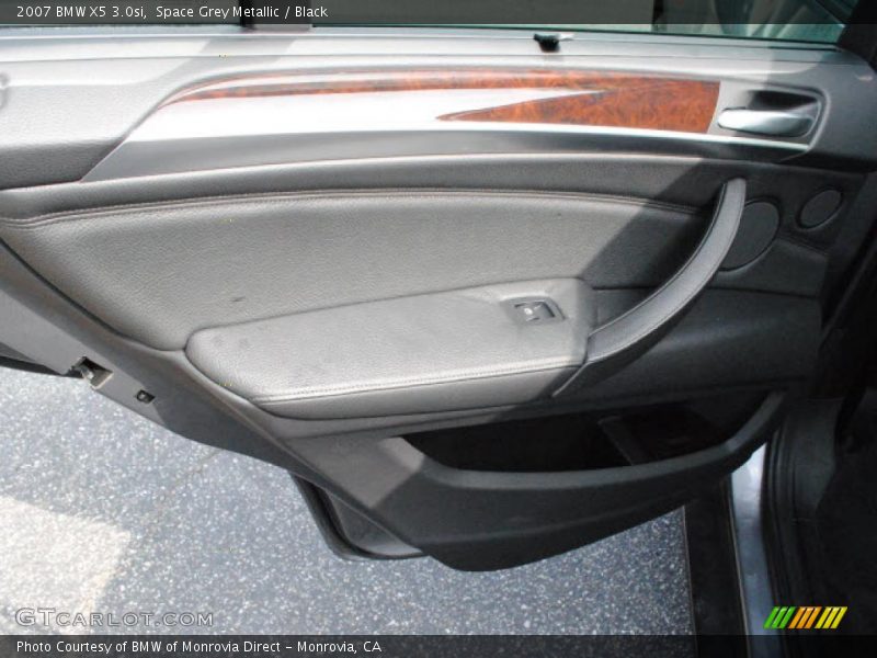 Space Grey Metallic / Black 2007 BMW X5 3.0si
