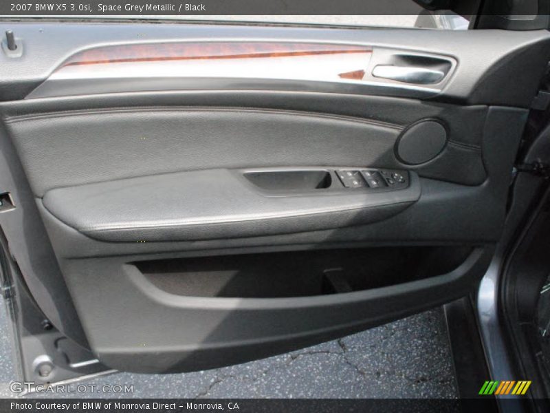 Space Grey Metallic / Black 2007 BMW X5 3.0si