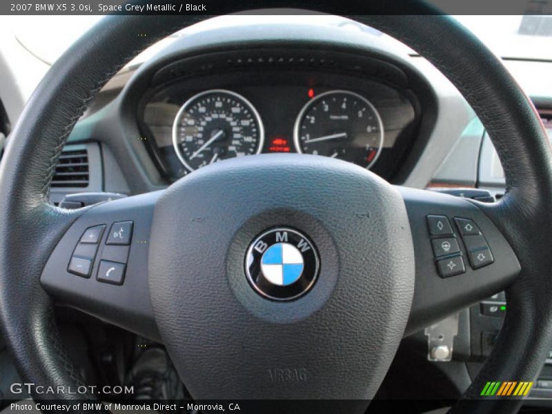 Space Grey Metallic / Black 2007 BMW X5 3.0si