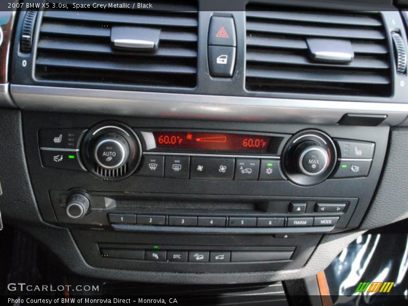 Space Grey Metallic / Black 2007 BMW X5 3.0si