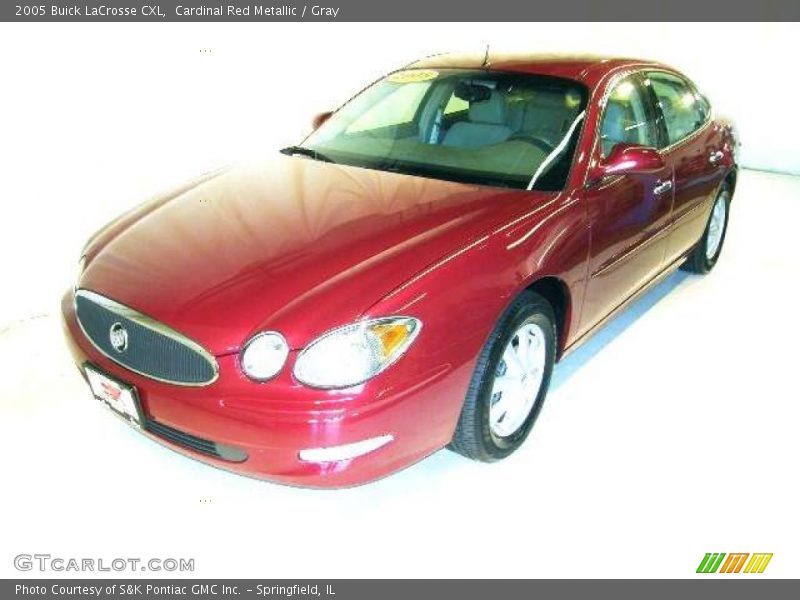 Cardinal Red Metallic / Gray 2005 Buick LaCrosse CXL