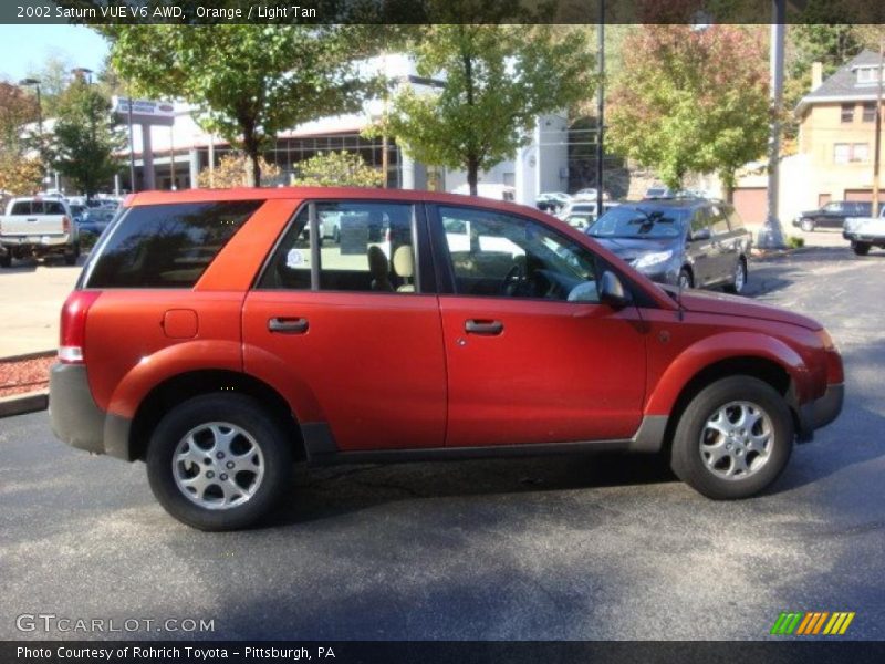 Orange / Light Tan 2002 Saturn VUE V6 AWD