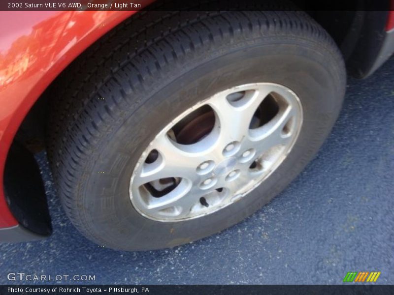 Orange / Light Tan 2002 Saturn VUE V6 AWD