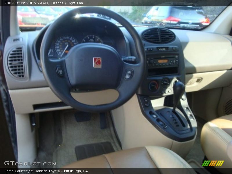  2002 VUE V6 AWD Light Tan Interior