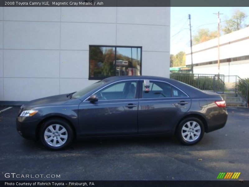 Magnetic Gray Metallic / Ash 2008 Toyota Camry XLE