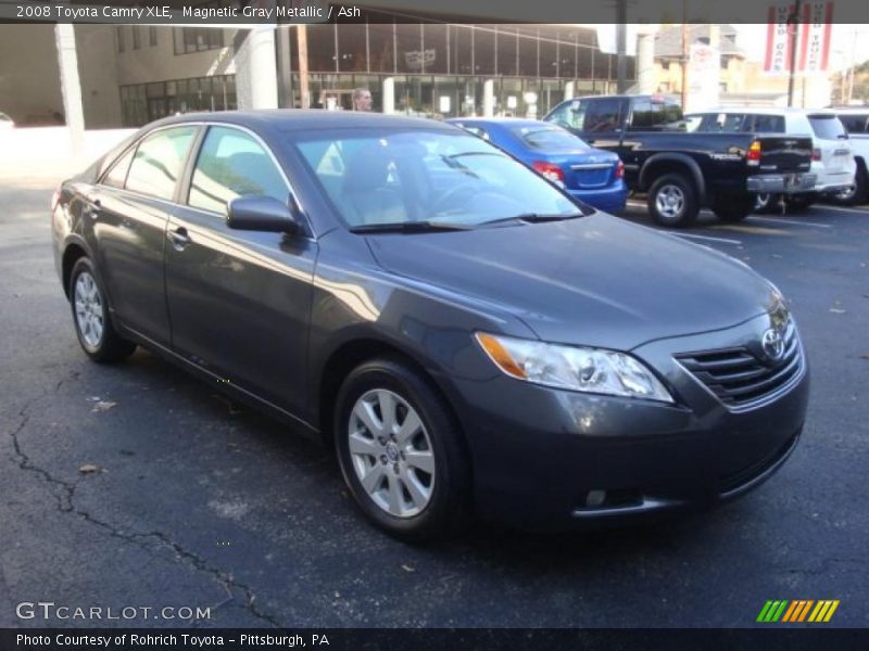 Magnetic Gray Metallic / Ash 2008 Toyota Camry XLE