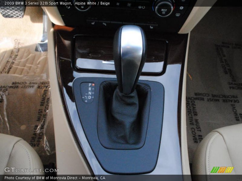  2009 3 Series 328i Sport Wagon 6 Speed Steptronic Automatic Shifter
