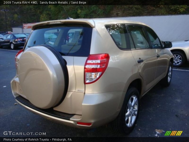 Sandy Beach Metallic / Sand Beige 2009 Toyota RAV4 4WD