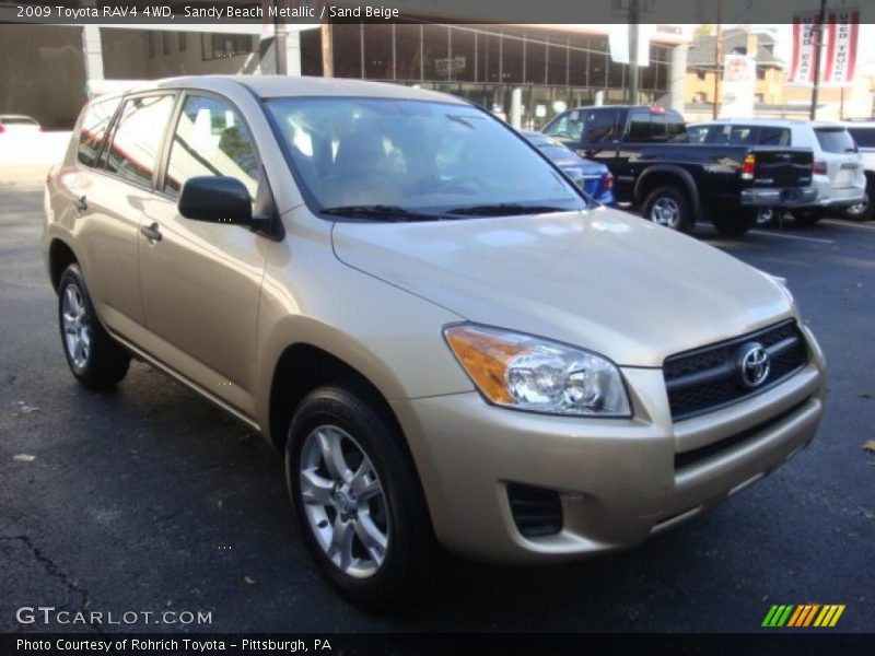 Sandy Beach Metallic / Sand Beige 2009 Toyota RAV4 4WD