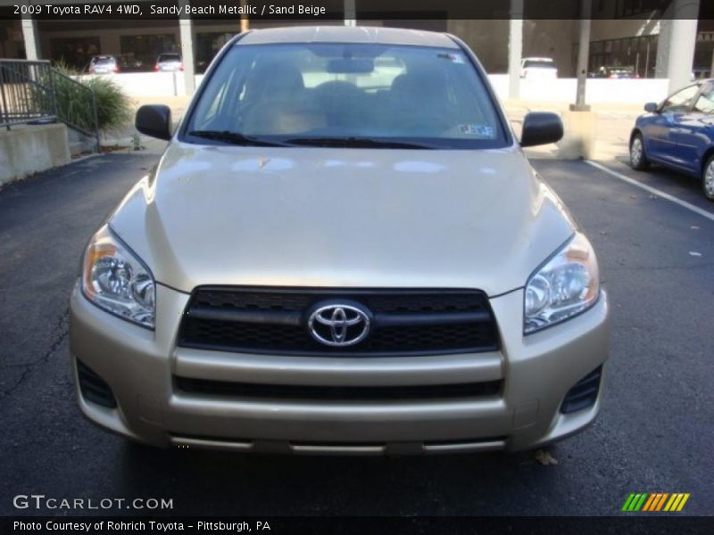 Sandy Beach Metallic / Sand Beige 2009 Toyota RAV4 4WD