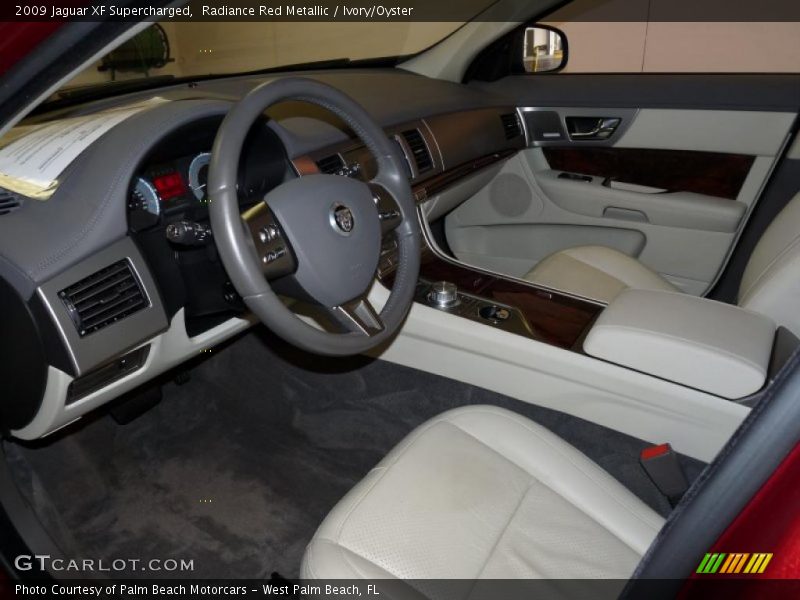 Ivory/Oyster Interior - 2009 XF Supercharged 