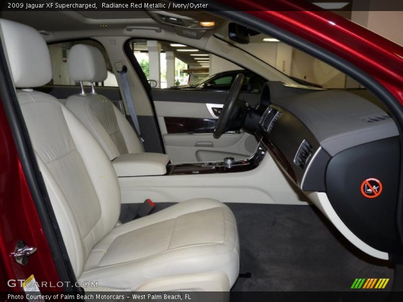  2009 XF Supercharged Ivory/Oyster Interior