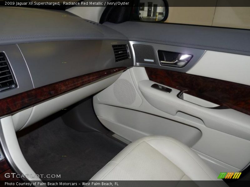 Radiance Red Metallic / Ivory/Oyster 2009 Jaguar XF Supercharged