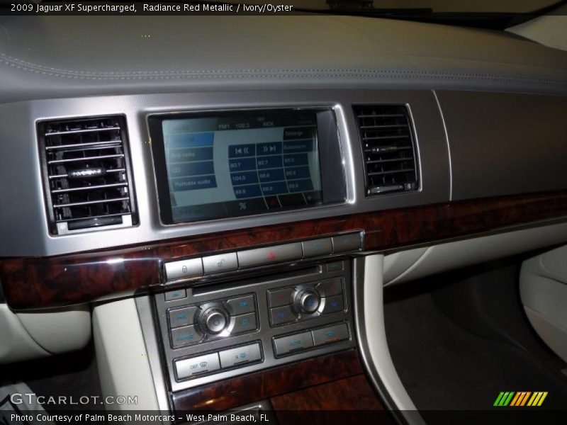 Controls of 2009 XF Supercharged