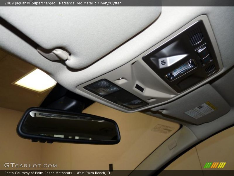 Radiance Red Metallic / Ivory/Oyster 2009 Jaguar XF Supercharged