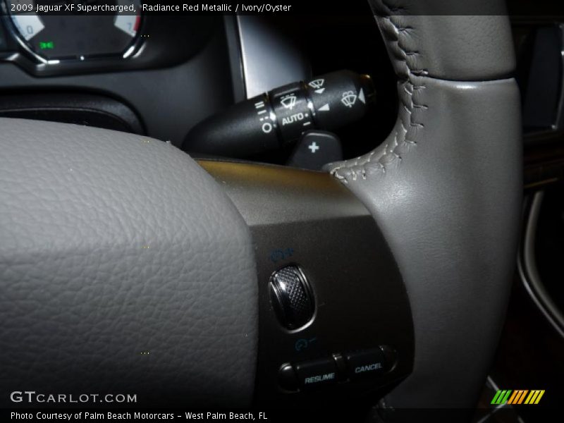Radiance Red Metallic / Ivory/Oyster 2009 Jaguar XF Supercharged