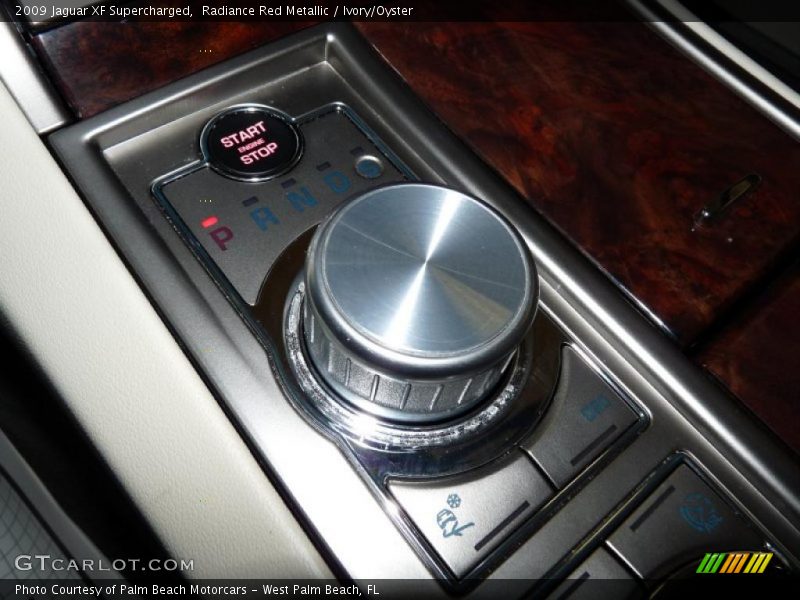 Controls of 2009 XF Supercharged