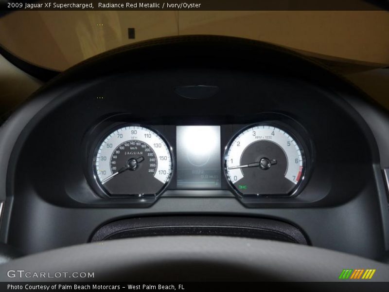  2009 XF Supercharged Supercharged Gauges