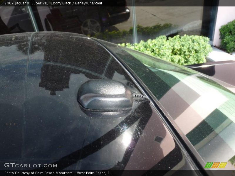 Ebony Black / Barley/Charcoal 2007 Jaguar XJ Super V8