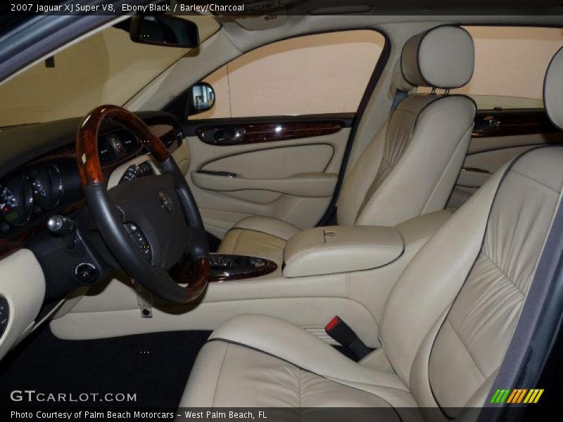  2007 XJ Super V8 Barley/Charcoal Interior