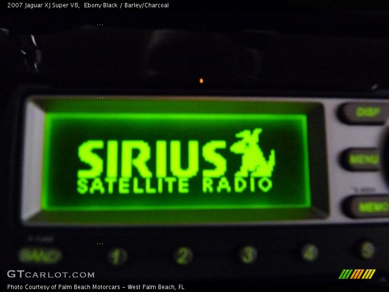 Ebony Black / Barley/Charcoal 2007 Jaguar XJ Super V8