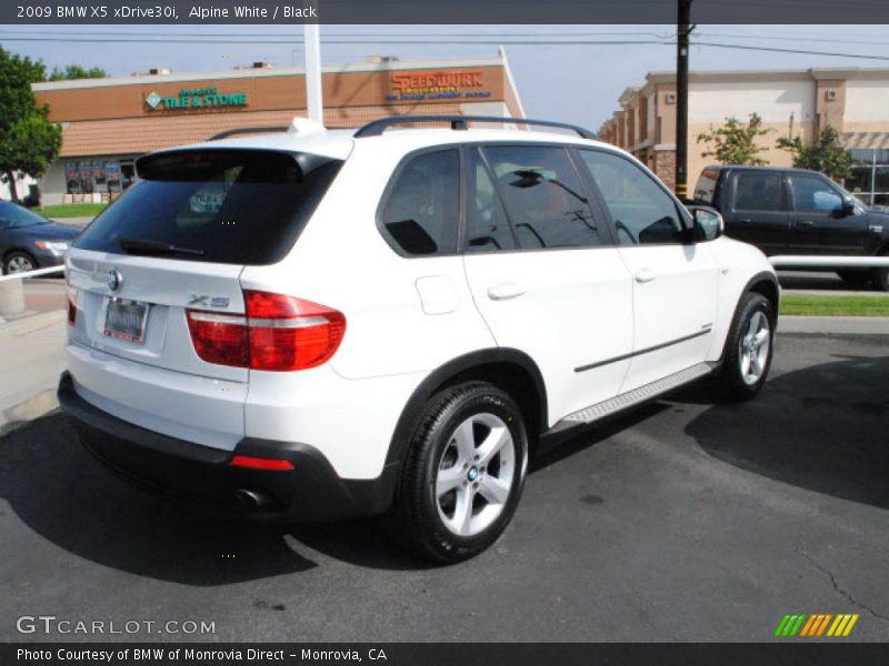 Alpine White / Black 2009 BMW X5 xDrive30i